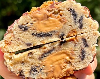 Receta de galletas Oreo Biscoff con mantequilla dorada / Galletas rellenas estilo panadería / Descarga digital