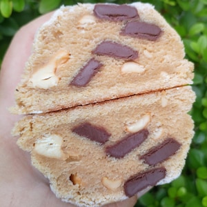 Cashew-Schokoladen-Chunk-Cookie-Rezept | Weiche & dicke Kekse im Bakery-Stil | Digitaler Download