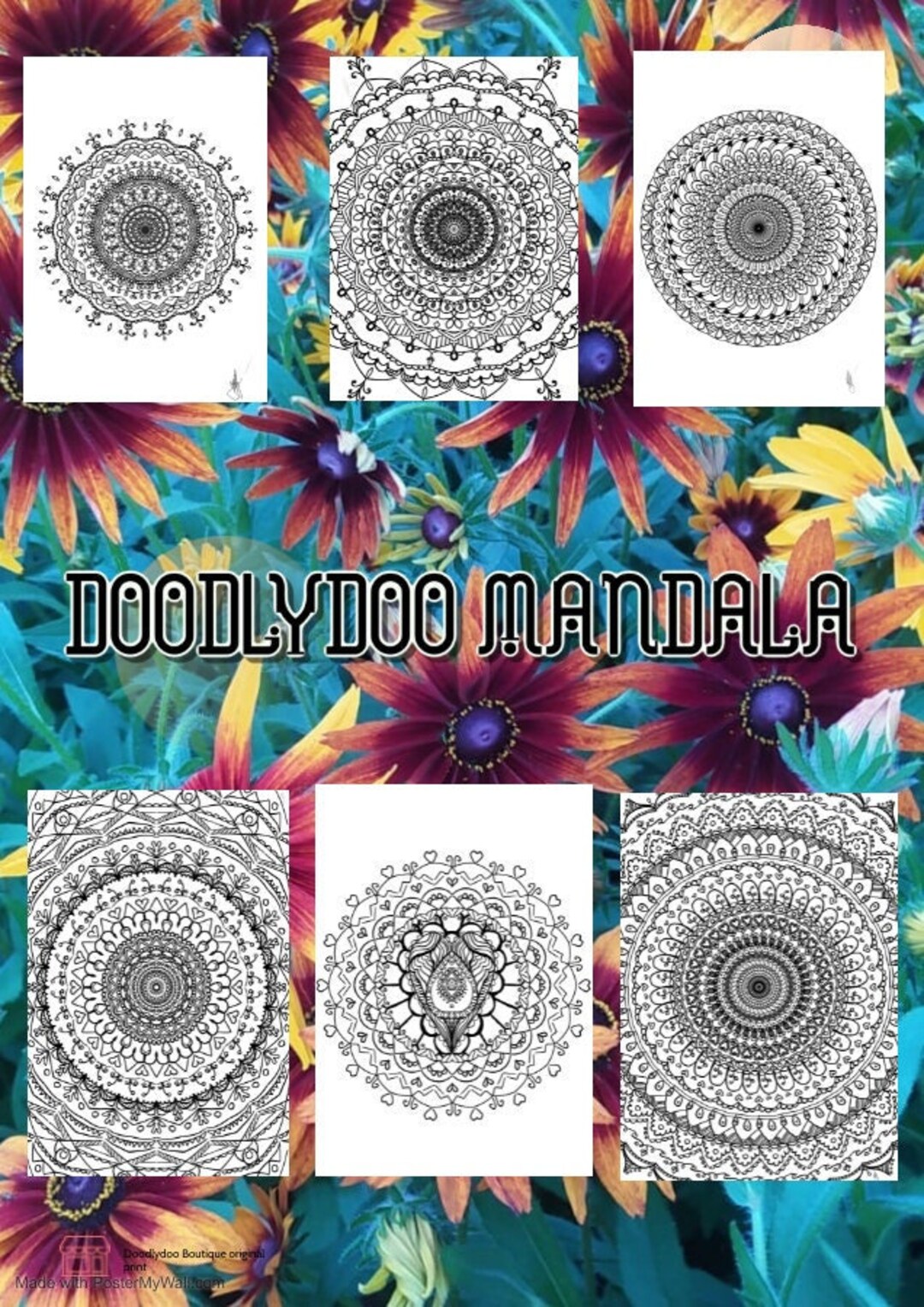 Satisfying Patterns, Coloring Pages 5, Mandala Art, Flower Art, Doodles ...