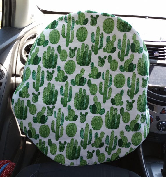 Green Cactus Steering Wheel Cover Sun Shade Christmas Gift Stocking Stuffer Birthday Gift Car Accessories Etsy