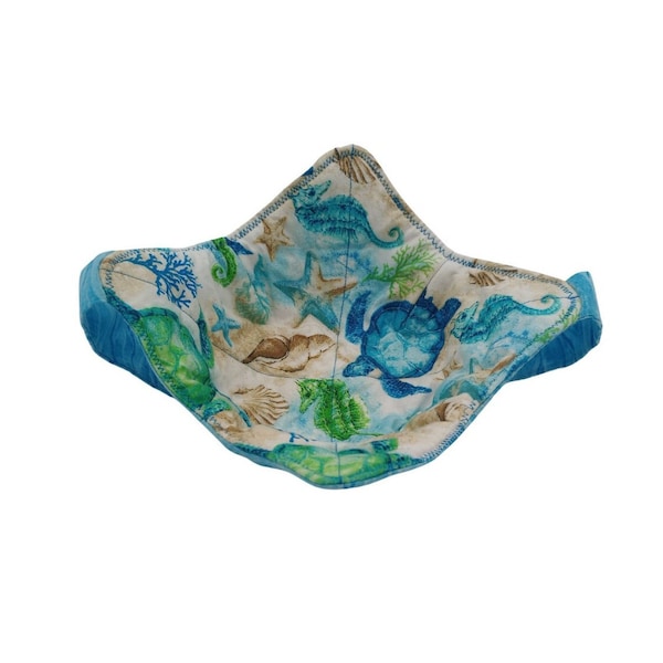 Cozies with Handles - Sea Friends  (Sea Turtles, Sea Shells & Sea Horses)