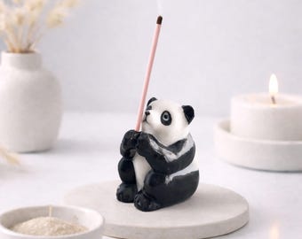 ミニチュアセラミック製レッサーパンダ（ネコ科、クマ科）動物の小さな