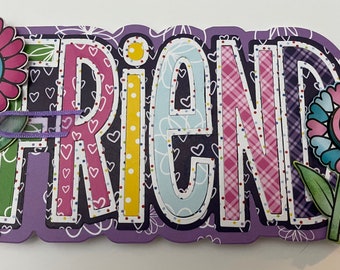 Mini Slim Line Friendship Card