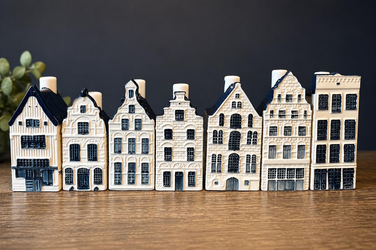 Klm Blue Delft Houses - Etsy UK