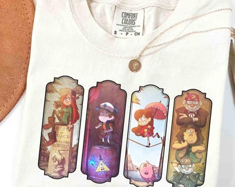 Gravity Falls Custom Haunted Mansion Stretching Room Shirt, WDW Disney Parks Disneyland Halloween Party, Foolish Mortals Tee