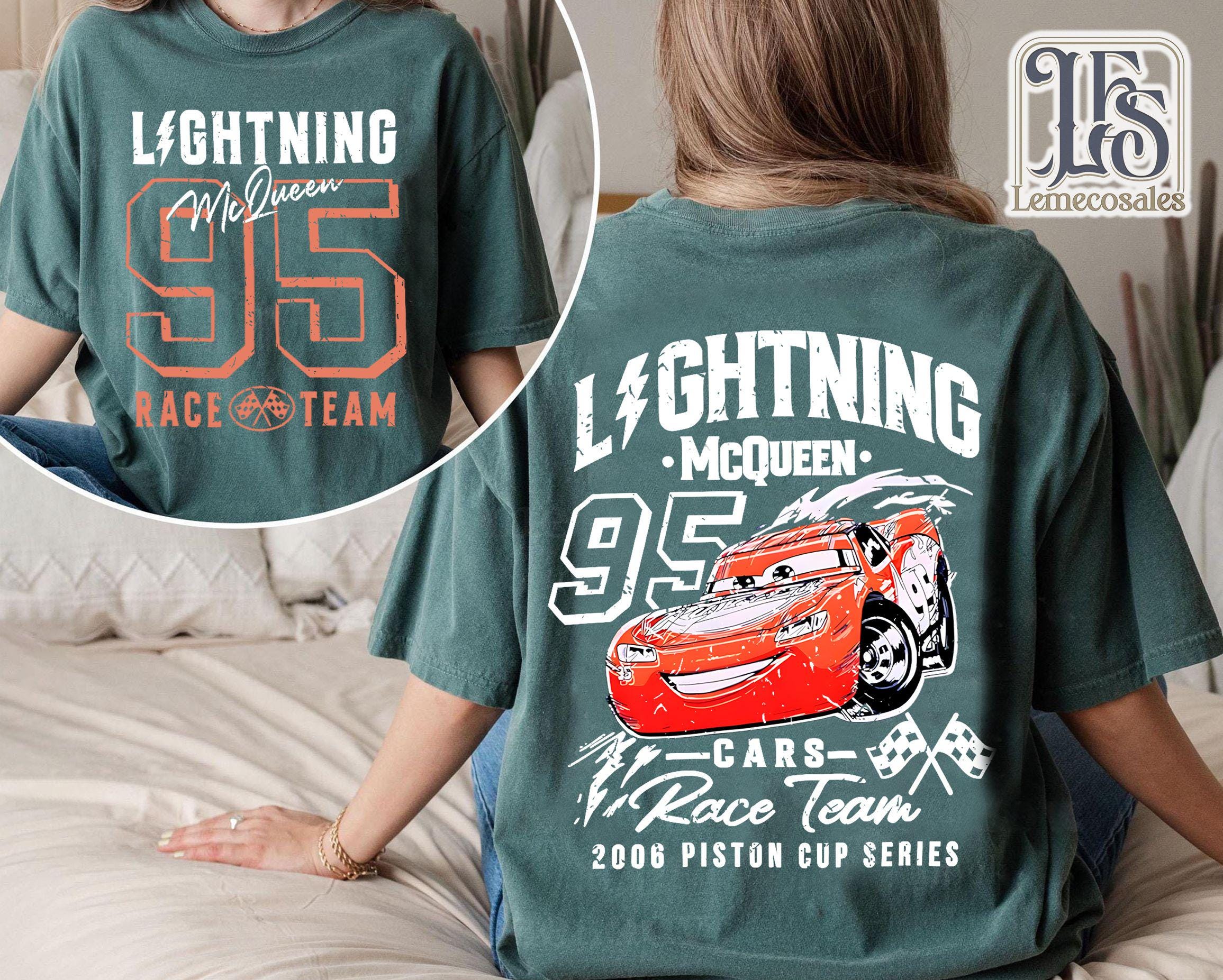 Lightning Mcqueen Airbrush T Shirt