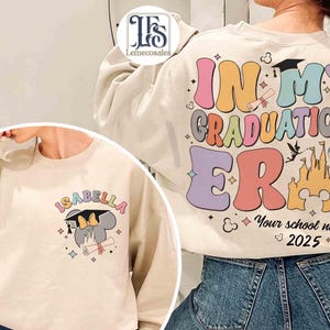 Personalized Mickey and Friends Disney Graduation 2025 shirt, Graduate Tee, Disney Grad Trip shirts, Disney Family shirts, Gift for Graduate