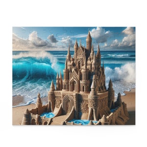 Jigsaw Puzzle - Sand Castlye(120, 252, 500-Piece)