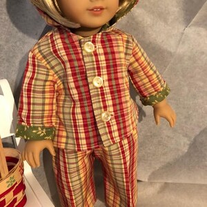 PLAID FUN 18-Inch Doll 4-Piece Set image 3