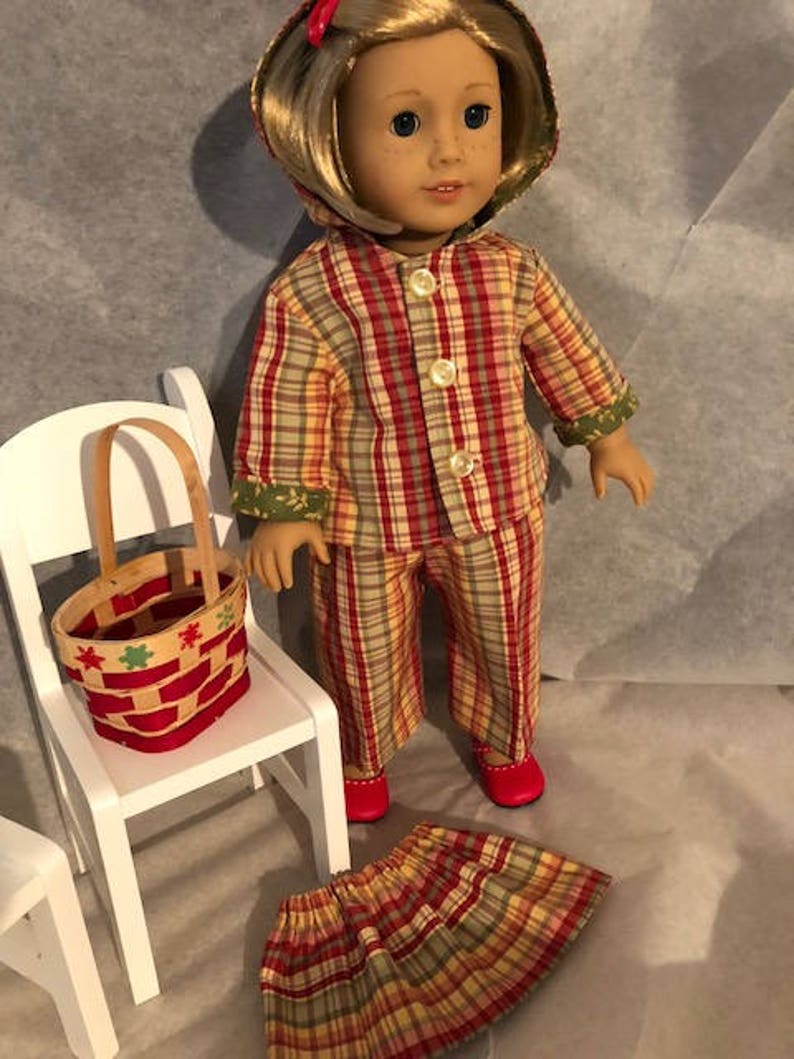 PLAID FUN 18-Inch Doll 4-Piece Set image 1