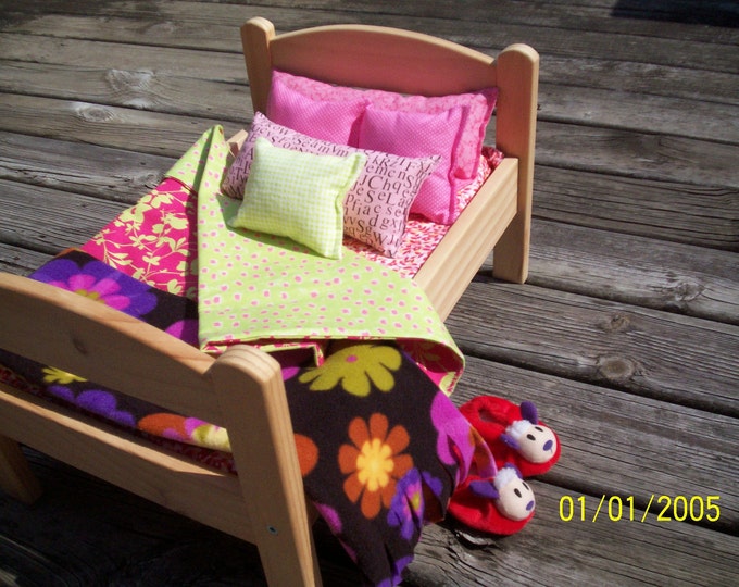 SICILIA 10piece IKEA Doll Bed or American Girl Doll Bedding Etsy