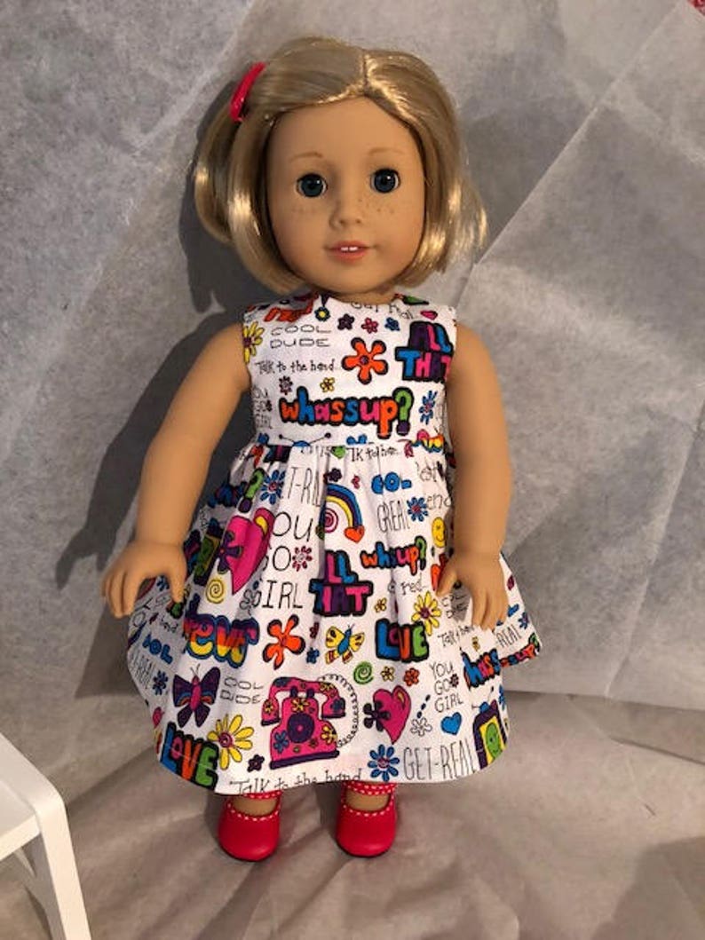 FLOWER POWER 18-Inch Doll Dress | Etsy