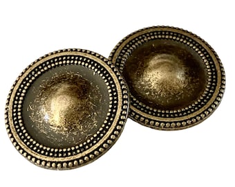 Set di bottoni magnetici antichi in oro originale