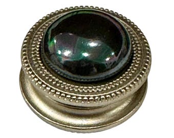 Pearl Black Low Dome Magnebutton Set