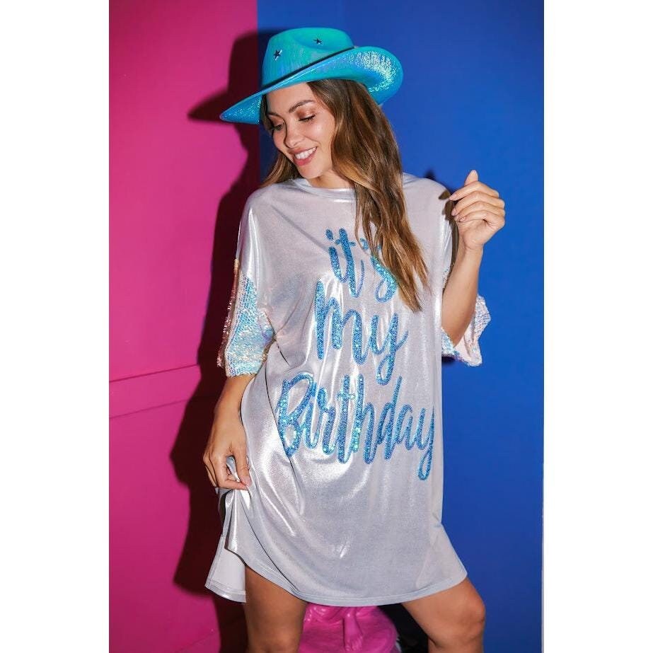 It's My Birthday Dress Sequin - Etsy