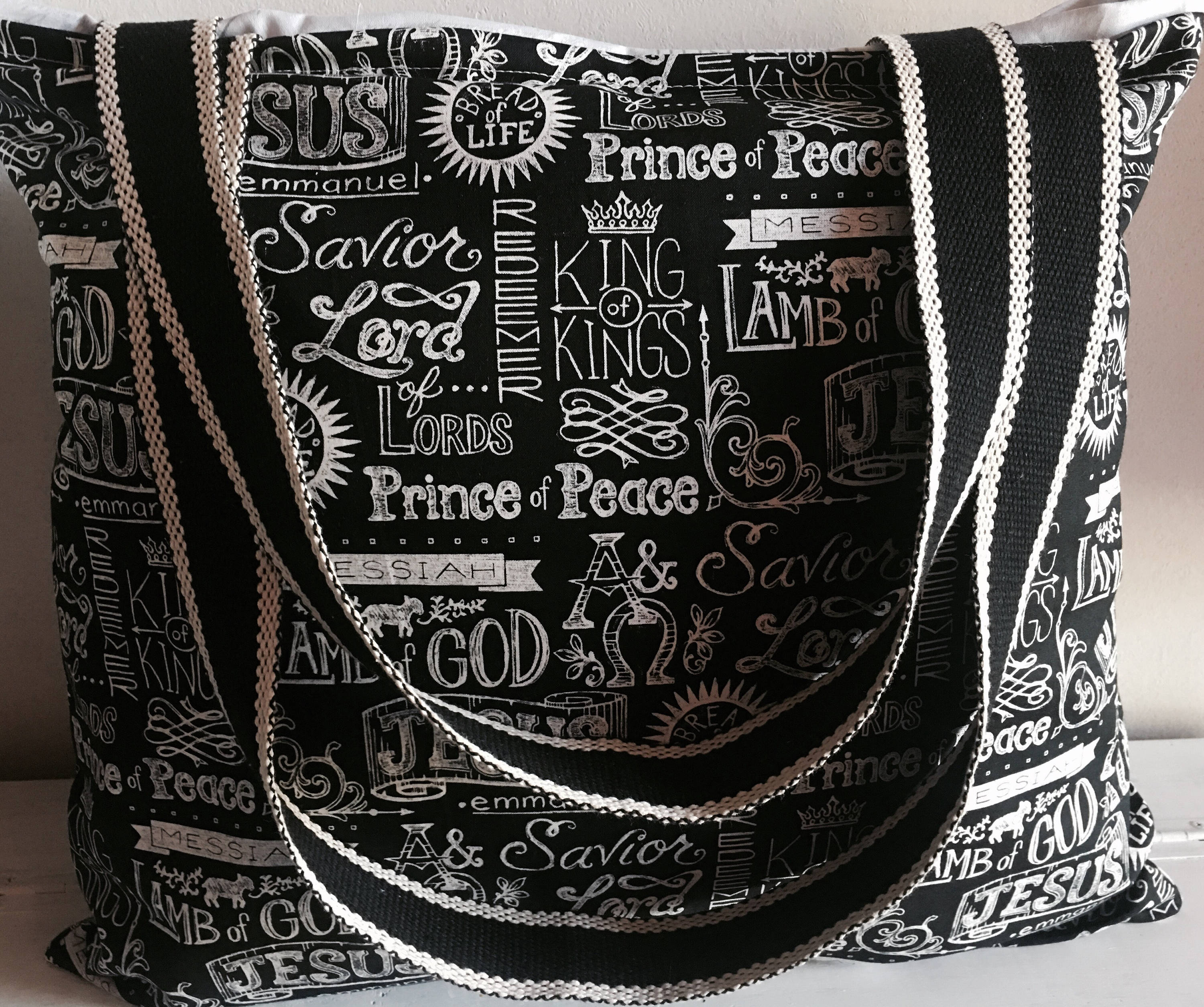 Jesus bag church bag Christian Jesus Church bag tote Etsy