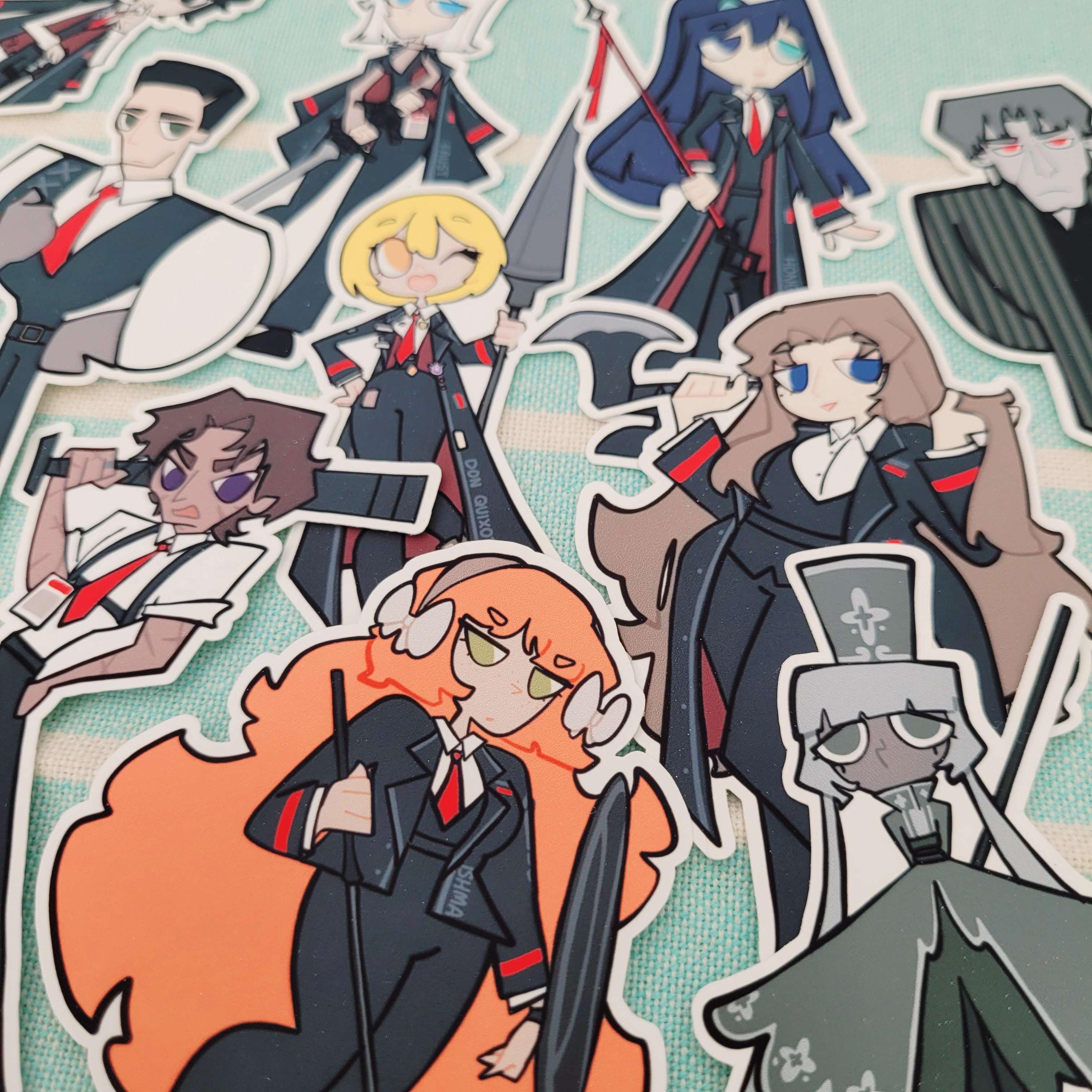 リンバス・カンパニーの罪人漫画ステッカー - Etsy 日本