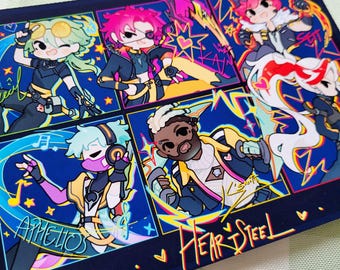 Heartsteel League of Legends Print - Ezreal, Kayn, Sett, Aphelios, Ksante, Yone
