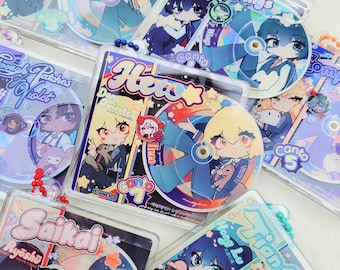 Limbus Company Mili Song Spinning Keychain Charms