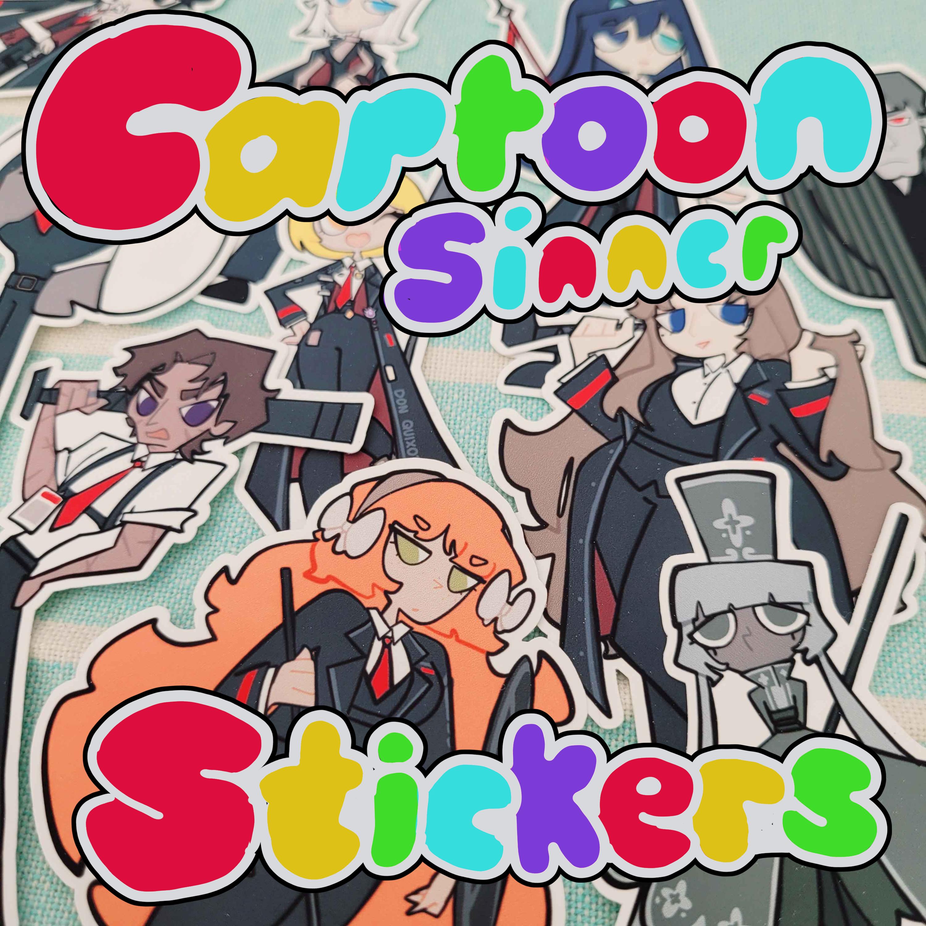 リンバス・カンパニーの罪人漫画ステッカー - Etsy 日本