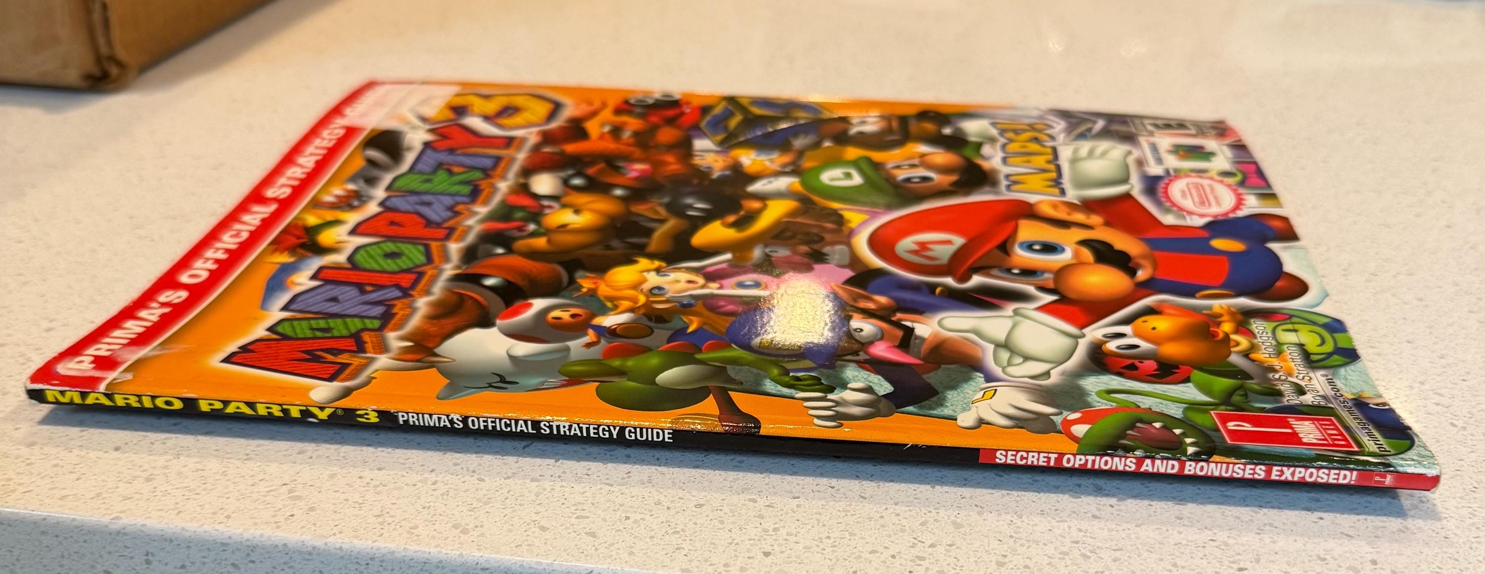 Mario Party 3 Prima's Official Strategy Guide - Etsy