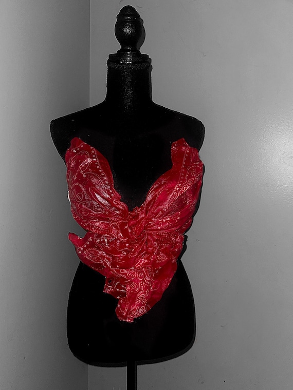 Wet Look Frozen Corset - BANDANA - Etsy Hong Kong