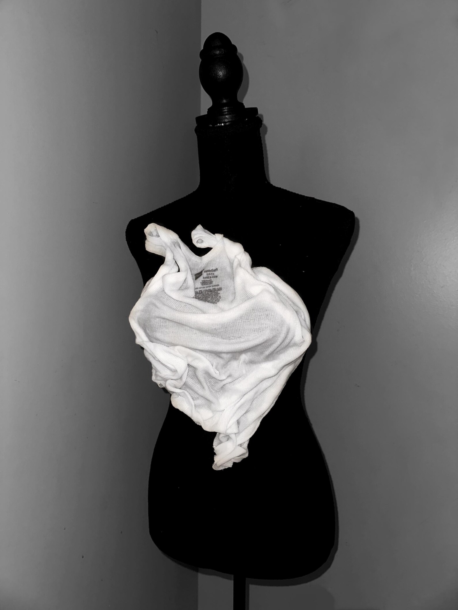 Wet look corset with front zip - The Pleasure Hunt