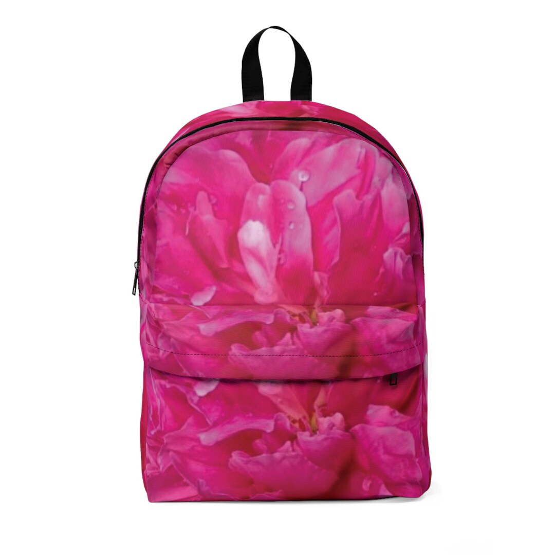 Pink Realtree Backpack Pink Peonies Backpack | Floral Bag - Spring Backpack - Etsy