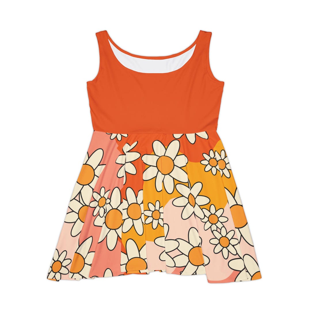 daisy skater dress Joe B Daisy Blue Skater Dress