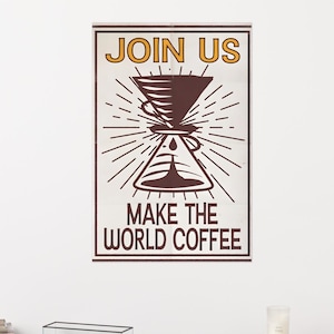Alan Wake 2 Dark Triangle Coffee Inspired Poster