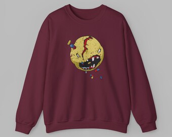VR × CYBERPUNK CREWNECK / GREY　M VR × CYBERPUNK CREWNECK / GREY – VAULTROOM