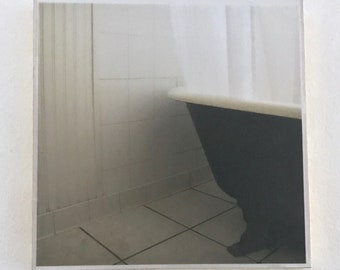 Claw Foot Bathtub - Resin Coated Photograph On Wood Panel