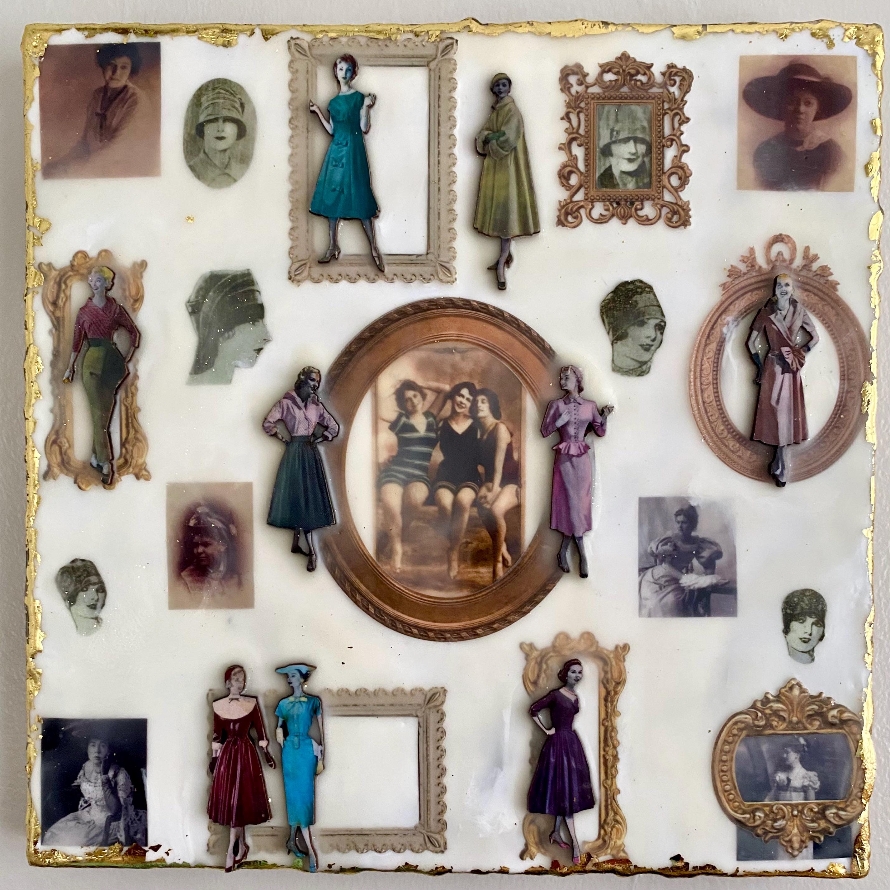 Original Encaustic on Wood Panel -
