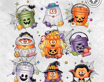 Spooky Nuggets Shirt Design, Halloween Funny Png, Chicken Nuggets Png, Halloween Nuggets Png, Horror Halloween Design