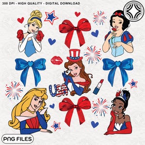 Cartone animato retrò America Png, Principessa 4 luglio Png, Principessa America Coquette Png, Principessa USA Girly Png, Giorno dell'Indipendenza png, Girly Png