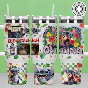 Blue Monster Character 40 OZ Tumbler Wrap Design, Digital Download, Skinny Straight Wrap, Cartoon 40 OZ Tumbler Wrap