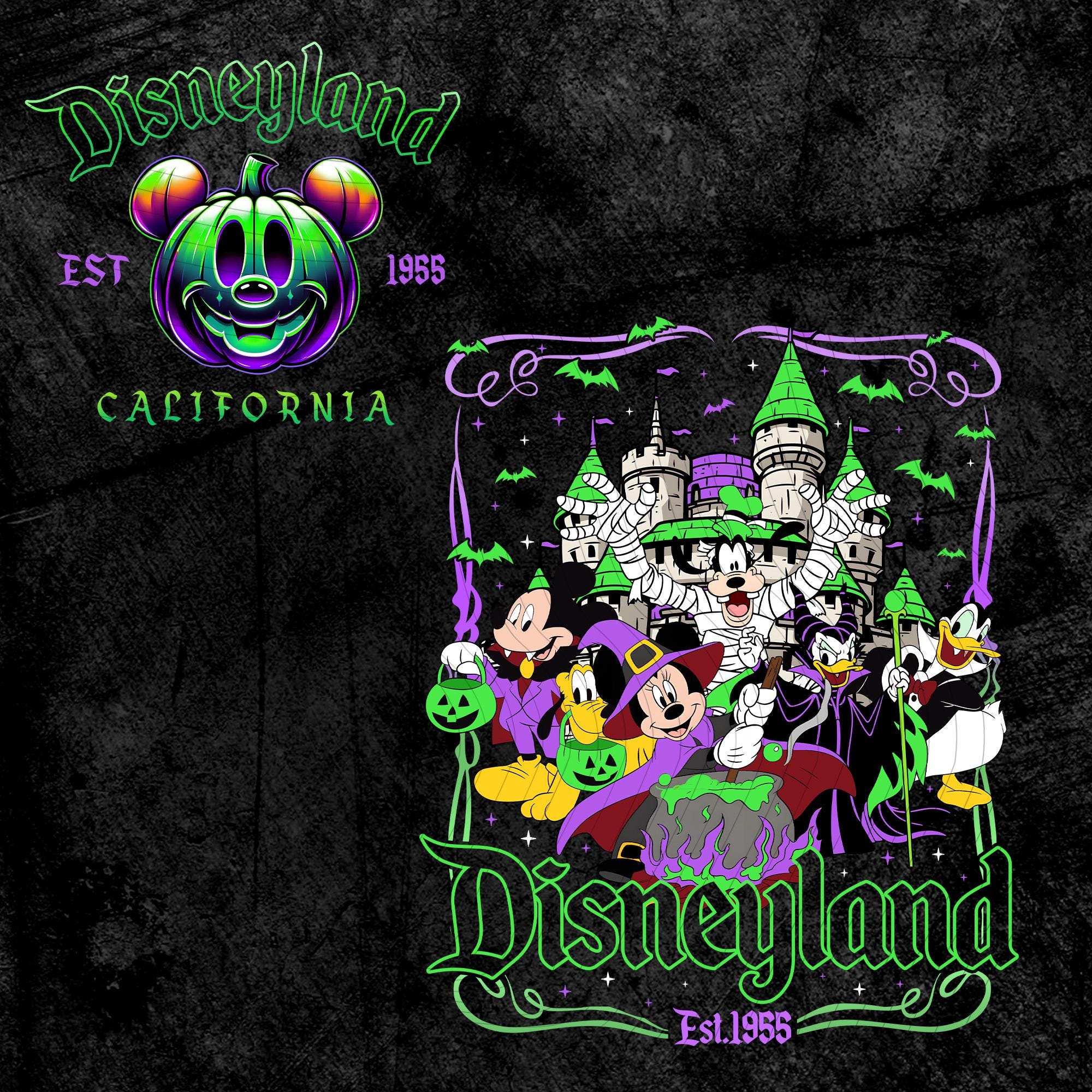 Halloween Mouses And Friend Png, Retro Halloween Cartoon Png, Spooky Season Png, Trick Or Treat Png, Spooky Halloween Png Design