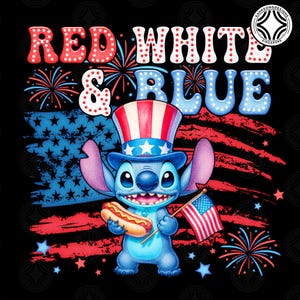 Personaggio dei cartoni animati retrò rosso bianco blu PNG, America 1776 PNG, 4 luglio PNG, Mostro blu PNG, 4 luglio PNG, Giorno dell'Indipendenza PNG