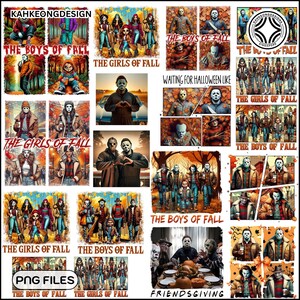 Pacote com mais de 15 imagens de The Boys Of Fall em PNG, Amigos de terror de Halloween em PNG, Assassinos de Filmes em PNG, Filme de terror de Halloween em PNG, Filme de terror em PNG
