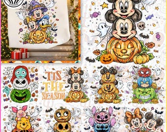 10+ Magical Cartoon PNG Bundle, Cartoon Fall Png, Magical Mouse Halloween PNG Doodle, Magical Kingdom Png, Halloween Png, Spooky Vibes png