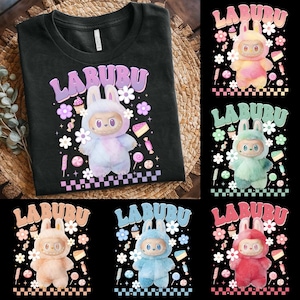 Trending Pink Cartoon Character Bundle Design, Perfect Gift for Kids, Easter Coquette Bow Doll For Kids Girls Png, Funny Cartoon Png
