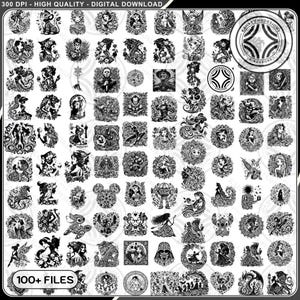 Plus de 100 fichiers Svg de films d'animation, Rose enchantée, Svg de princesse sirène, Svg de super-héros, Svg de tueur de films d'horreur
