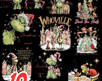 10 Christmas Mean Guy png, Christmas 2025 png, Christmas png, Christmas Movie png, Vintage Christmas, Christmas Characters png, Digital File