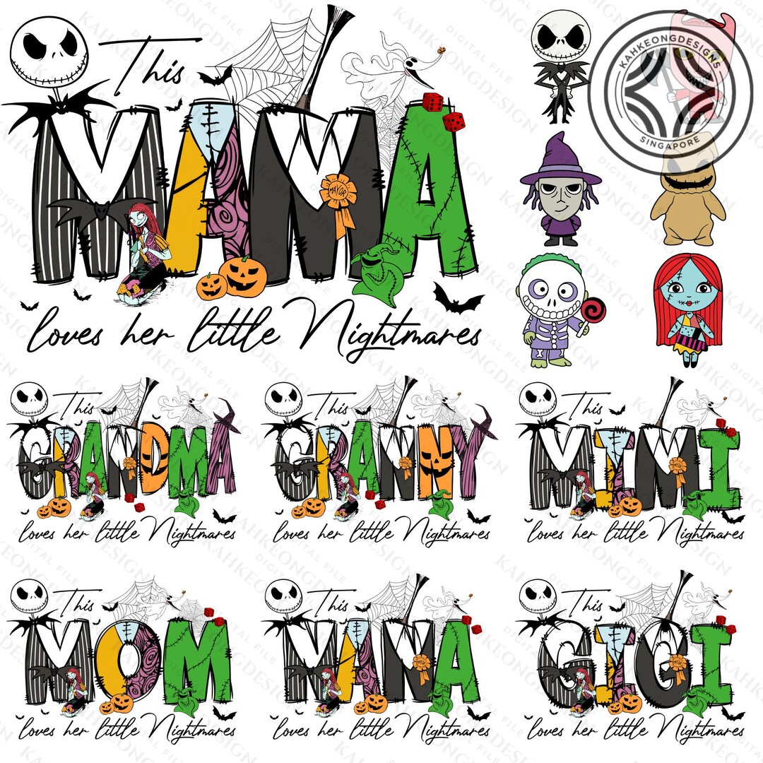 This Mama Loves Her Boos PNG Halloween PNG Tshirt For