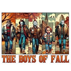 Die Jungs des Herbstes Png, Halloween Horror Freunde Png, Movie Killers Neon Png, Gruseliger Halloween Film Png, Horrorfilm Png