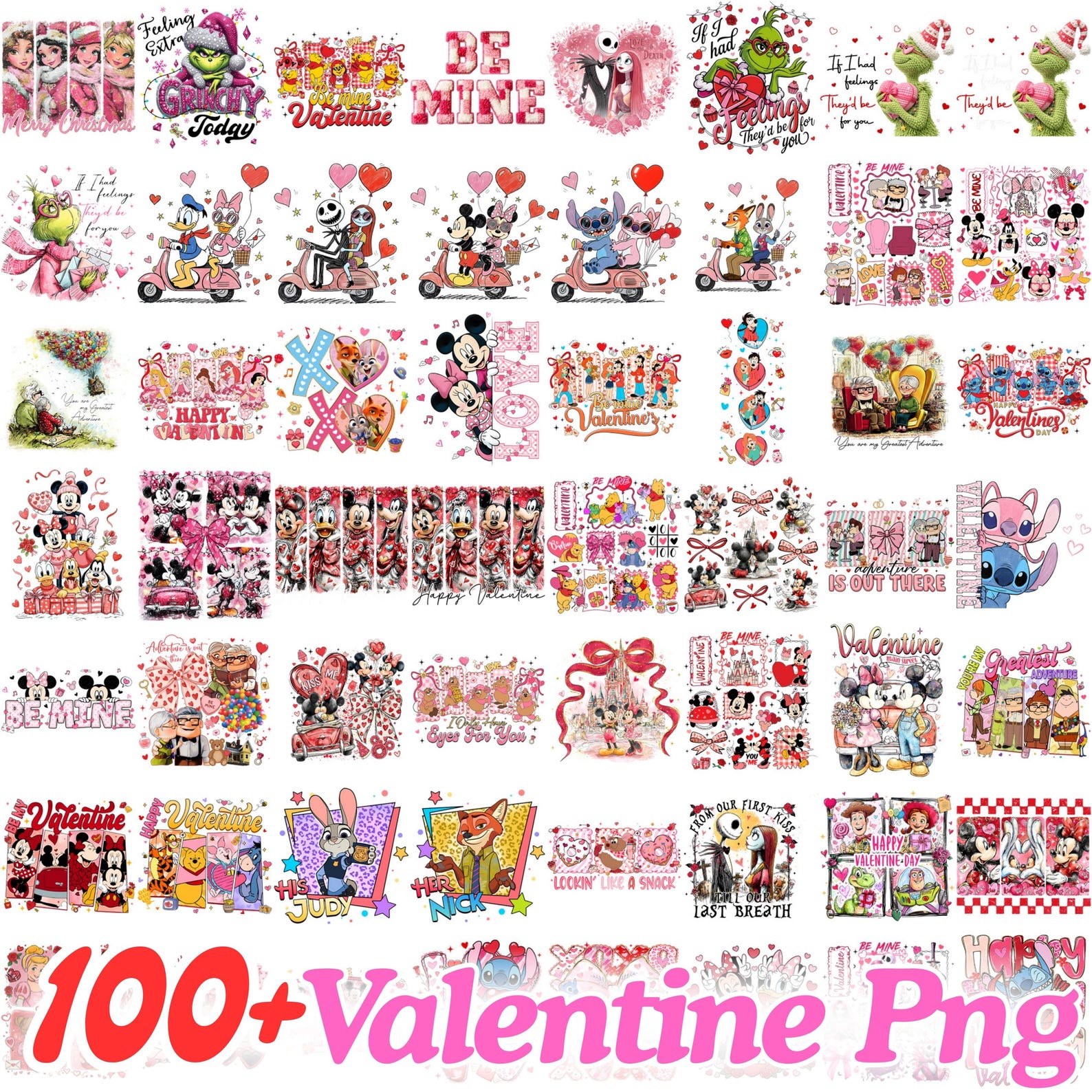 100+ Valentines Day PNG Bundle, Valentine Mega Bundle Png, Valentine ...