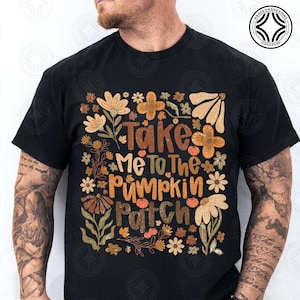 Take Me To The Pumpkin Patch Png, Autumn Pumpkin Png, Pumpkin Spice Png, Cozy Season Png, Girly Fall Coquette Png, Floral Fall, Digital File