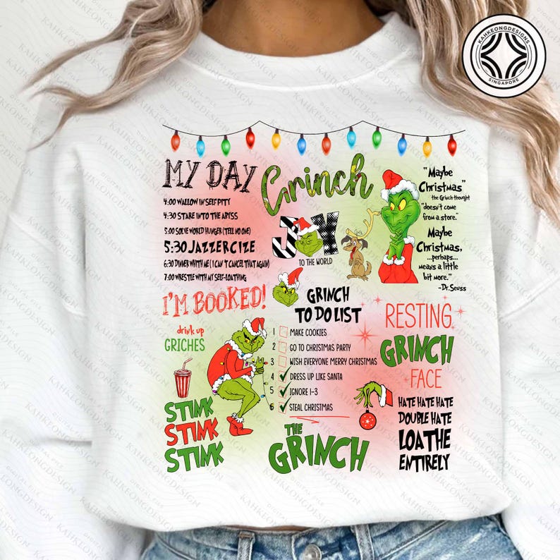 Feeling Extra Today Two Sides PNG, Merry Christmas Png, Green Monster