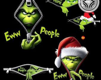 Ew People Greenmas Christmas Png, Christmas Png, Christmas Movies Friends Png, 90&#39;s Movie Png, Christmas Comedy Png, Holiday Movies Png