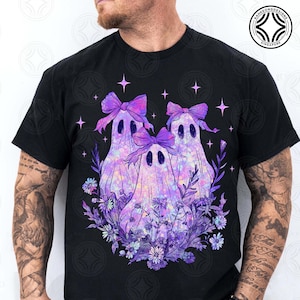 Preppy Floral Spooky Png, Iridescent Ghost PNG, Coquette Halloween, Preppy Halloween PNG, Girly Halloween Png, Cute Ghost Png, Pumpkin Png